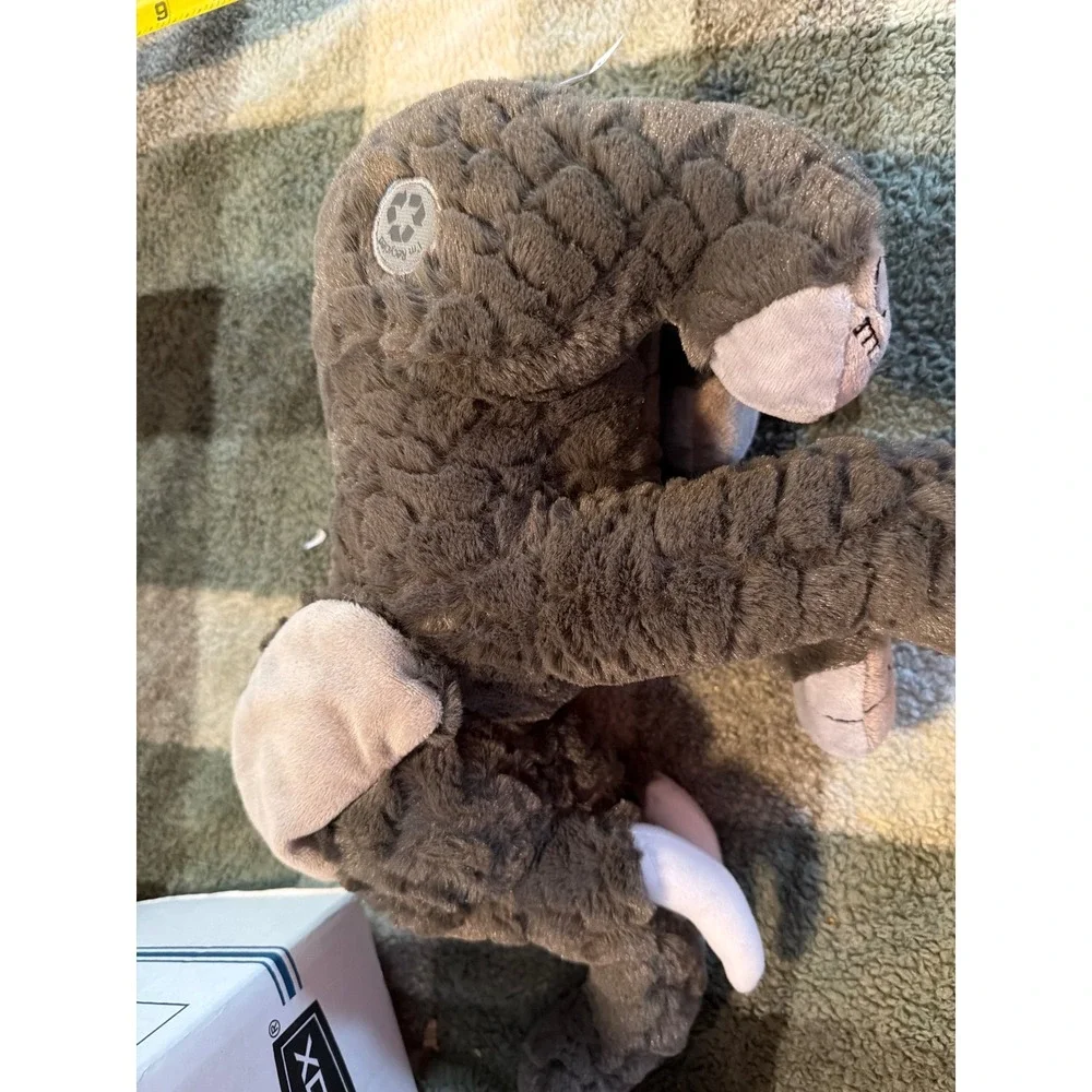 Jacksonville Zoo Elephant Plush Grey Textured Recycled Materials Souvenir 12